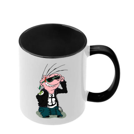Κούπα Ed, Edd n Eddy με μαύρη λαβή και εσωτερικό
