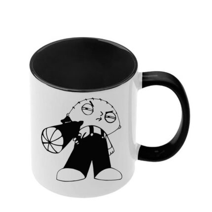 Κούπα Family Guy με μαύρη λαβή και εσωτερικό