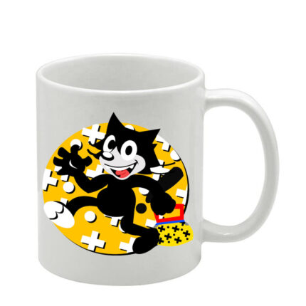 Λευκή κούπα Felix the Cat