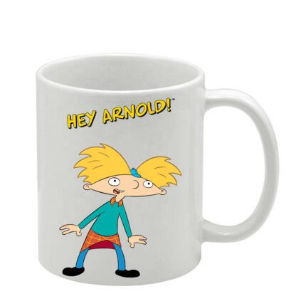 Λευκή κούπα Hey Arnold!
