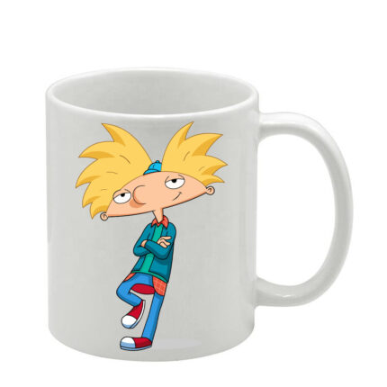 Λευκή κούπα Hey Arnold!