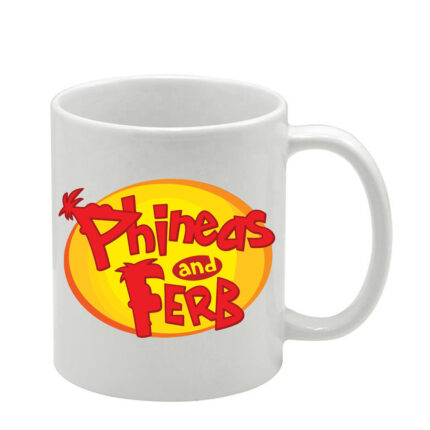 Λευκή κούπα PHINEAS AND FERB