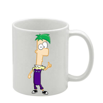Λευκή κούπα PHINEAS AND FERB
