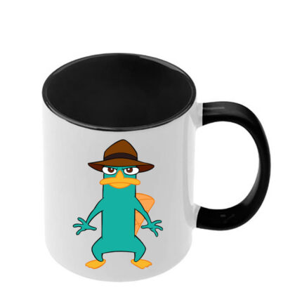 Κούπα PHINEAS AND FERB με μαύρη λαβή και εσωτερικό