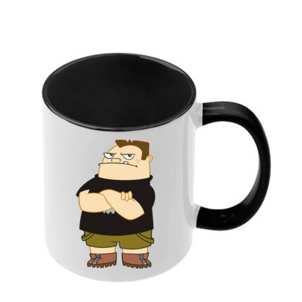 Κούπα PHINEAS AND FERB με μαύρη λαβή και εσωτερικό