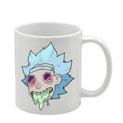 Λευκή κούπα Rick and Morty