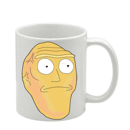 Λευκή κούπα Rick and Morty