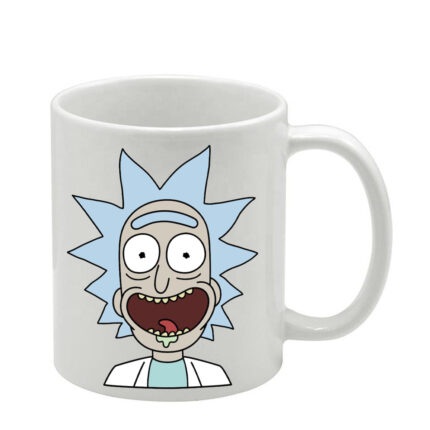 Λευκή κούπα Rick and Morty