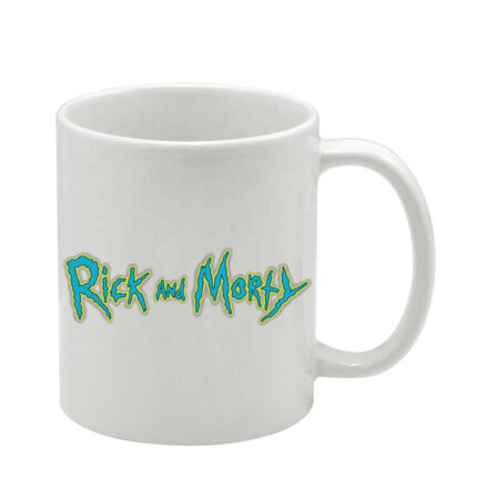 Λευκή κούπα Rick and Morty