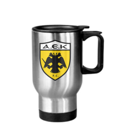 Κούπα θερμός ΑΕΚ 450ml Ασημί