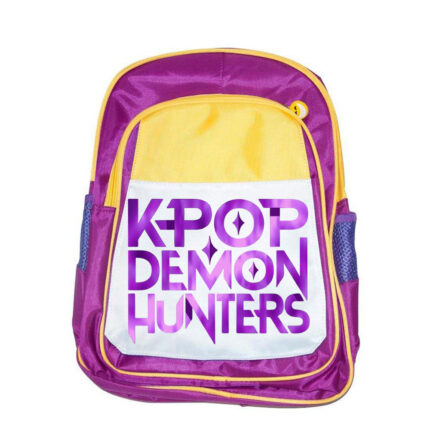 Παιδική τσάντα KPOP Demon Hunters μοβ 41x30x15cm