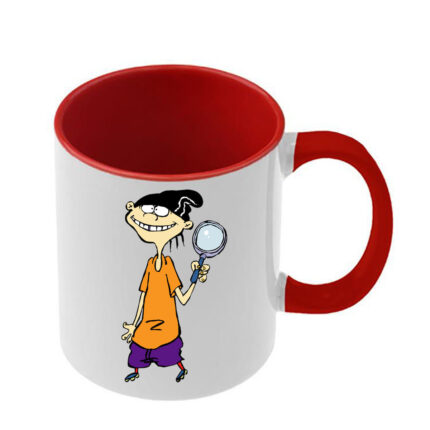 Κούπα Ed, Edd n Eddy με κόκκινη λαβή και εσωτερικό