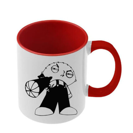 Κούπα Family Guy με κόκκινη λαβή και εσωτερικό