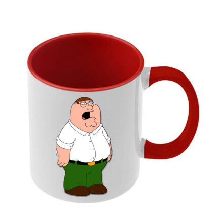 Κούπα Family Guy με κόκκινη λαβή και εσωτερικό