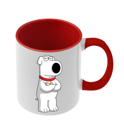 Κούπα Family Guy με κόκκινη λαβή και εσωτερικό