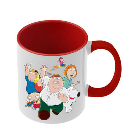 Κούπα Family Guy με κόκκινη λαβή και εσωτερικό
