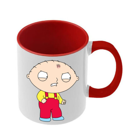 Κούπα Family Guy με κόκκινη λαβή και εσωτερικό