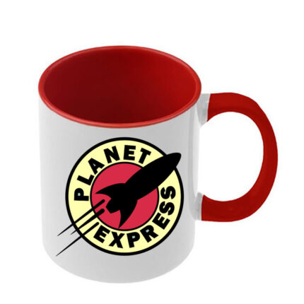 Κούπα Futurama με κόκκινη λαβή και εσωτερικό