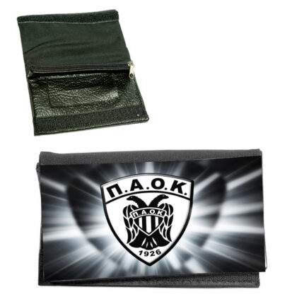 Καπνοθήκη δερμάτινη ΠΑΟΚ