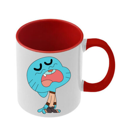 Κούπα The Amazing World of Gumball με κόκκινη λαβή και εσωτερικό
